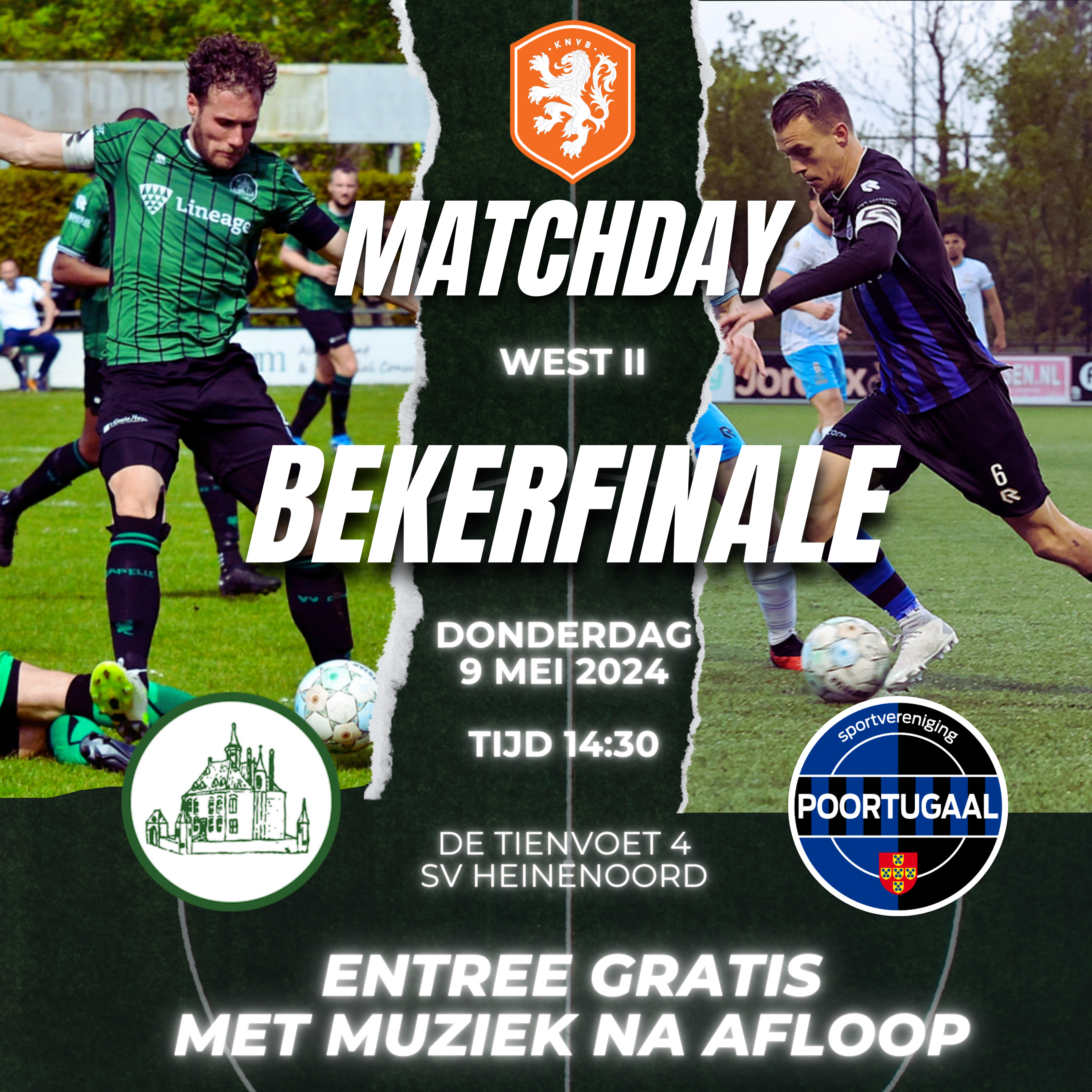 Bekerfinale VV Capelle vs. SV Poortugaal