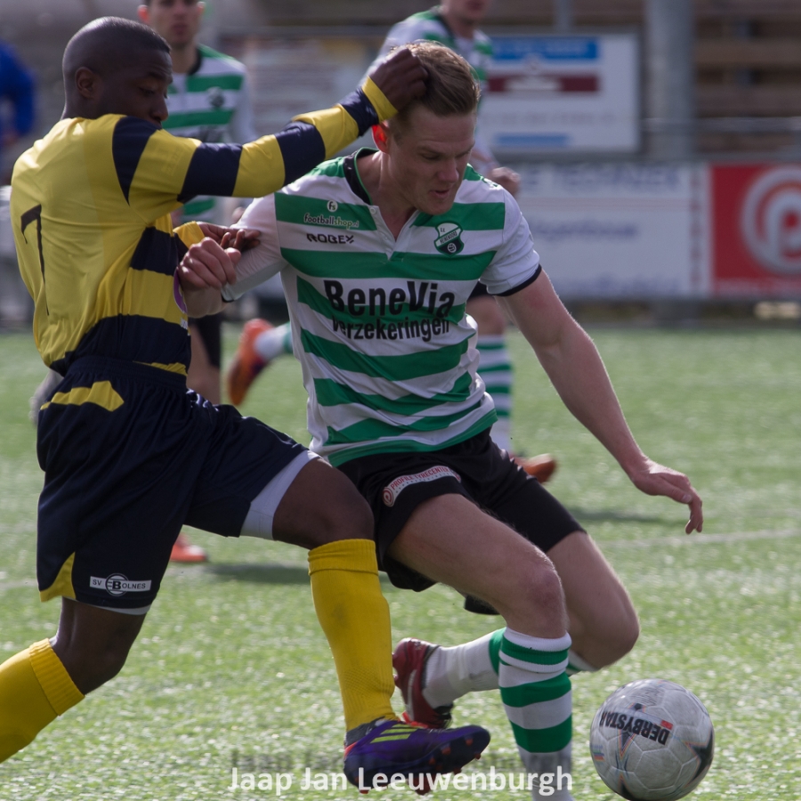 HEINENOORD-BOLNES: 3 &ndash; 0. RUST 0-0.